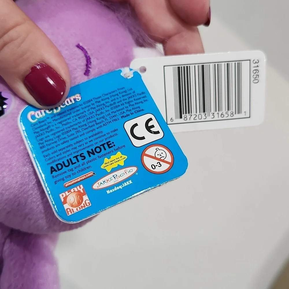 Care Bear Kid’s Stuffed Animal Share Bear 2002